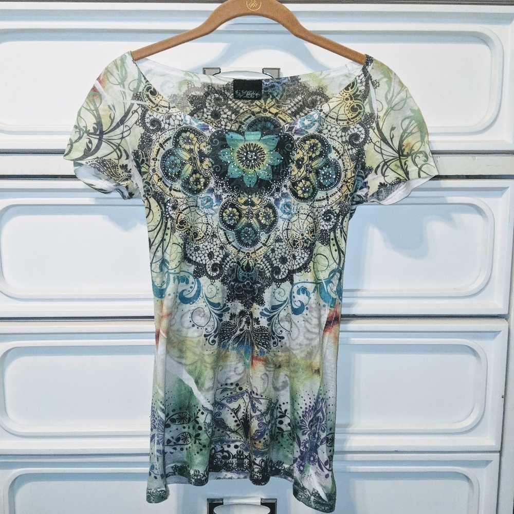 ♥️Daytrip scoop neck shirt XS